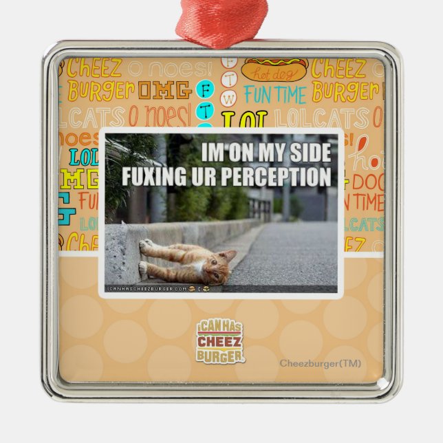 Fuxing Ur föreställning Julgransprydnad Metall (Framsidan)