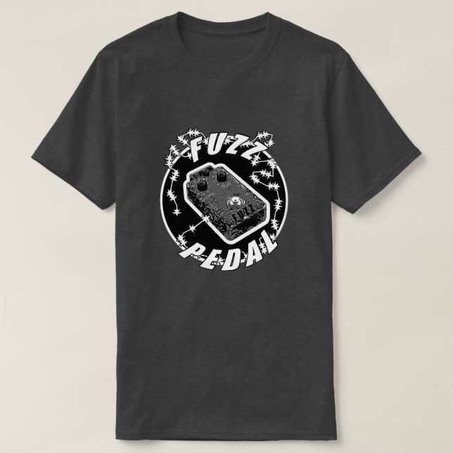 Fuzz Pedal Tee Shirt (Design framsida)