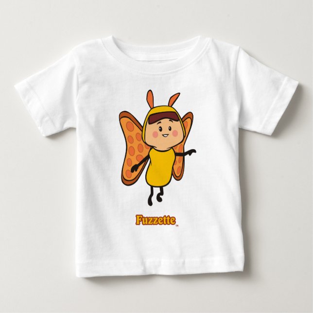 Fuzzette Infant Långärmad Shirt Tee (Framsida)