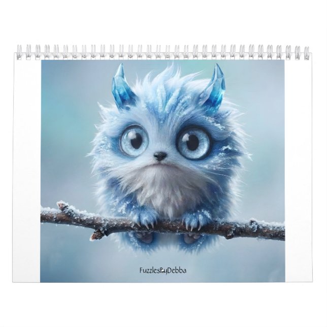 FuzzlesByDebba Väggkalender Kalender (Omslag)