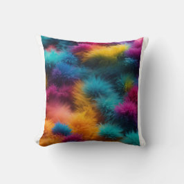 "Fuzzy-bakgrundsdesign" Kudde