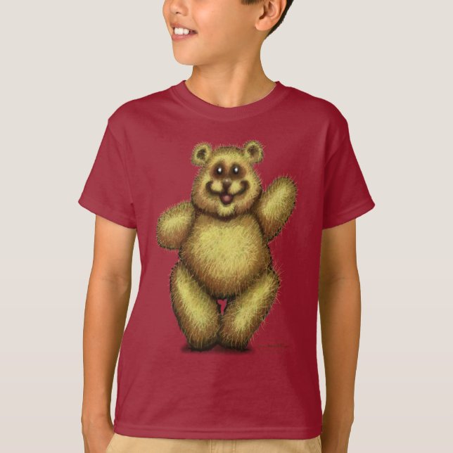 Fuzzy Bear T Shirt (Framsida)