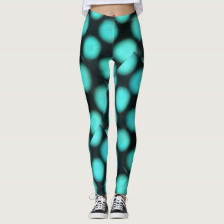 Fuzzy Dots Leggings