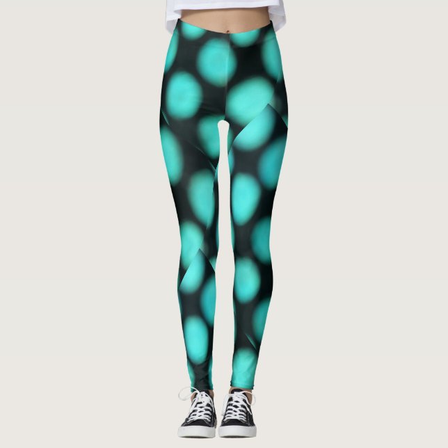 Fuzzy Dots Leggings (Framsida)