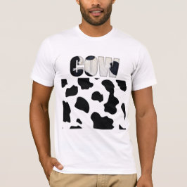 Fuzzy Express® Cow Animal Print T Shirt