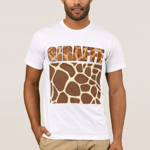 Fuzzy Express® Giraffe Animal Print T Shirt