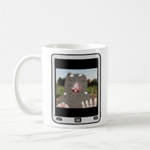 Fuzzy Express® Mole Selfie Mugg