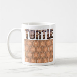 Fuzzy Express® Turtle Animal Print Kaffemugg