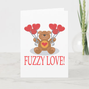 Fuzzy Kärlek Helgkort