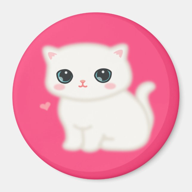 Fuzzy Little Sak Magnet (Framsidan)