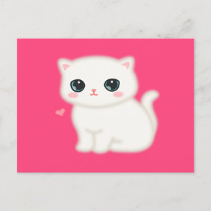 Fuzzy Little Sak Vykort