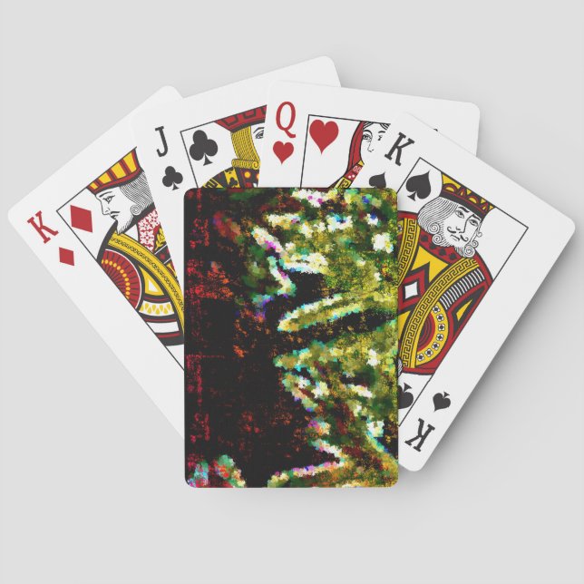 Fuzzy Mayhem Casinokort (Baksidan)
