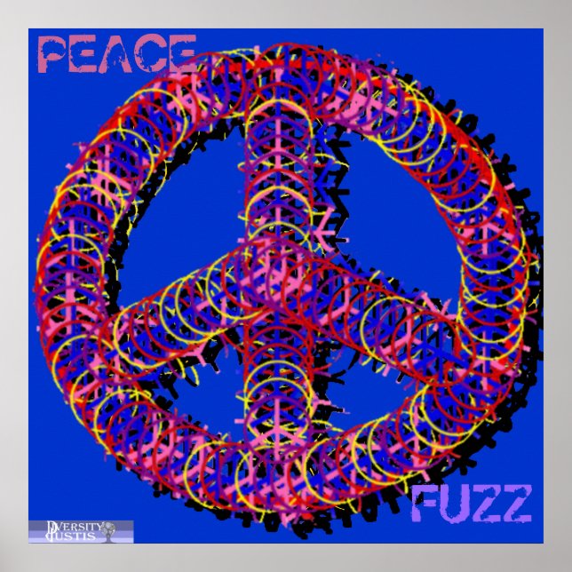 Fuzzy Peace Poster (Framsidan)