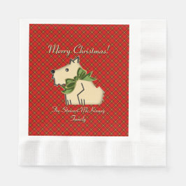 Fuzzy Wuzzy Scottish Guard (Personlig) Pappersservett