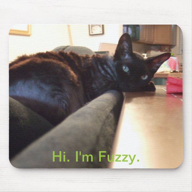 Fuzzys mousepad musmatta (Framsidan)