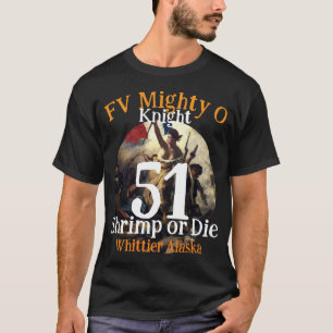 FV Coho Alaska Souvenir Resa Semester Tur AK T Shirt