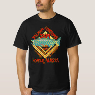 FV Coho Alaska Souvenir Resa Semester Tur AK T Shirt