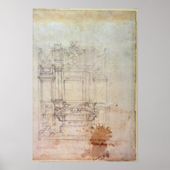 Fv. L859 6-25-823. R. Utformning av grav Poster (Framsidan)