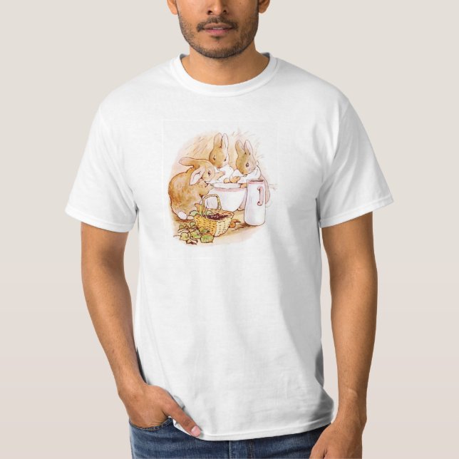 Fvävsim och bomull Beatrix-Potter T Shirt (Framsida)
