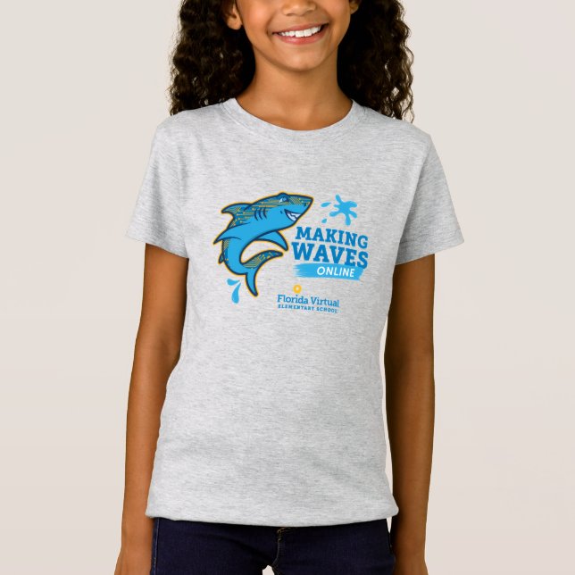 FVES Making Waves Online Ungdom T Shirt (Framsida)