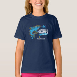 FVES "Making Waves Online" Ungdoms-T-Shirt T Shirt