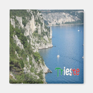 FVG017 TRIESTE - Väg Rilke - Italien - Fridge Magnet