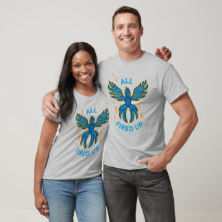 FVHS-brandfåglar - alla uppfiskade, Grått T-Shirt