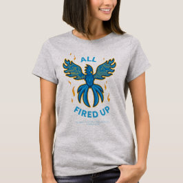 FVHS Firedbird - All Fired Up, Grått Women's T Shirt