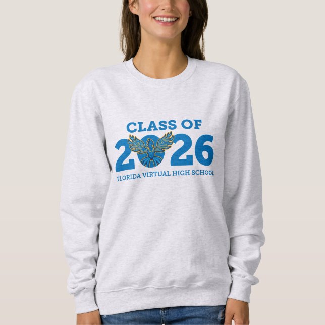 FVHS-klass 2026: Sötskjorta (Ash) T Shirt (Framsida)