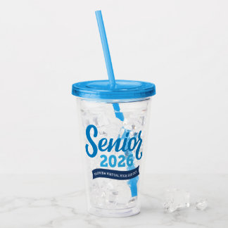 FVHS Senior 2026 Acrylic Tumbler Take Away Mugg