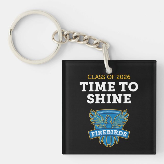 FVHS Time to Shine Keychain (Black)  (Framsidan)
