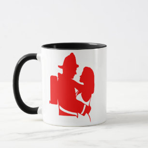 FW13 Firefighter Couple Mugg