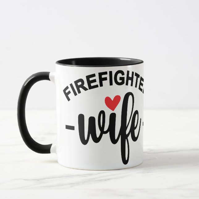 FW14 | Firefighter Wife Mugg (Vänster)