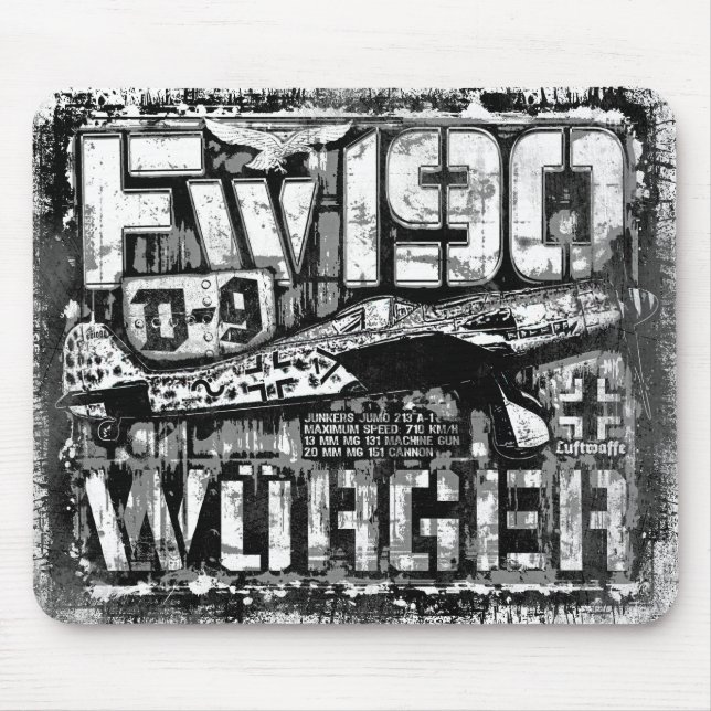 FW 190 D-9 Mousepad Musmatta (Framsidan)