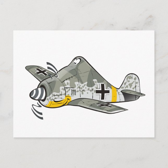 fw-190 focke-varg vykort (Framsida)