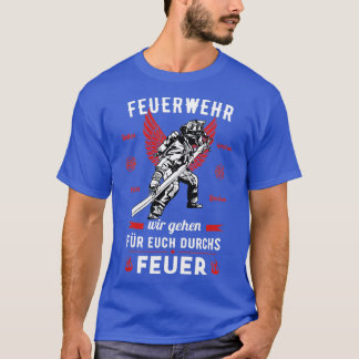 FW-gåva från brandman FFW i manar T Shirt