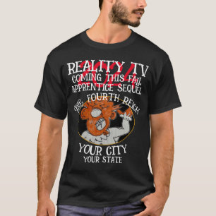 FW HG SL VERKLIGHETSTV FJÄRDE RIKET FALLER TRUMP T SHIRT