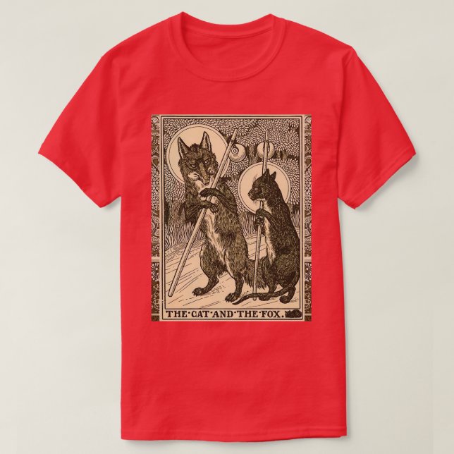 FX Forest Animals Black White Flo T Shirt (Design framsida)