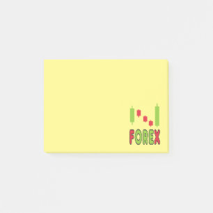 FX-handel för skogsbruk Post-it Block