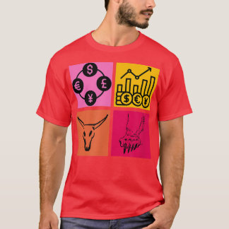 FX Trader Forex trading Bull Bear T Shirt