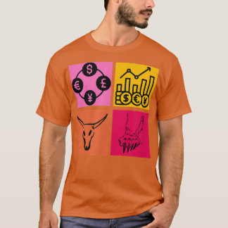 FX Trader Forex trading Bull Bear T Shirt