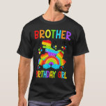 Fy Brother från Birthday Girl Dinosaur T Shirt<br><div class="desc">Fy Broder från Birthday Girl Dinosaur Fidget.</div>