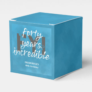 FYI Modern 40-årsfirande Presentaskar