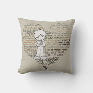 Fyll hjärtat på dig kudde