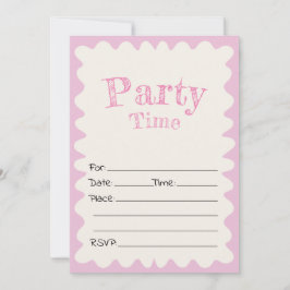 Fyll i inbjudan till tom födelsedag