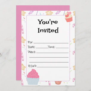 Fyll i inbjudan till tom födelsedag