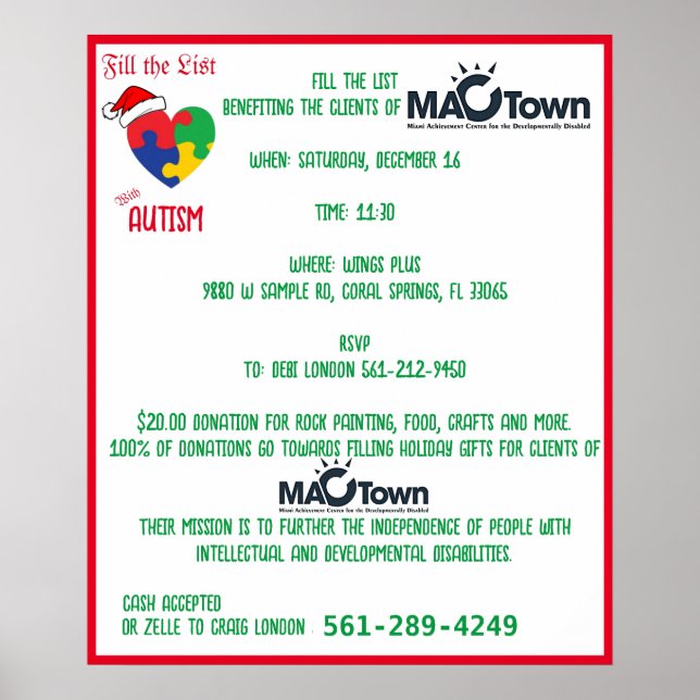 Fyll i listan, 2023 poster (Framsidan)