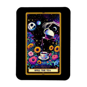Fyll i Te-Tarot Card-magnet Magnet