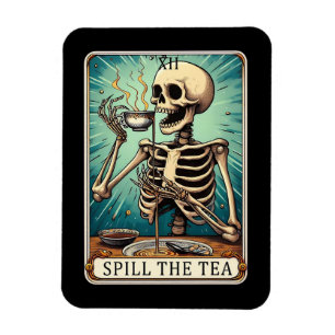 Fyll i Te-Tarot Card-magnet Magnet