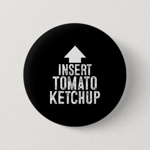 Fyll i tomatketchup Halloween pekande pil till Knapp